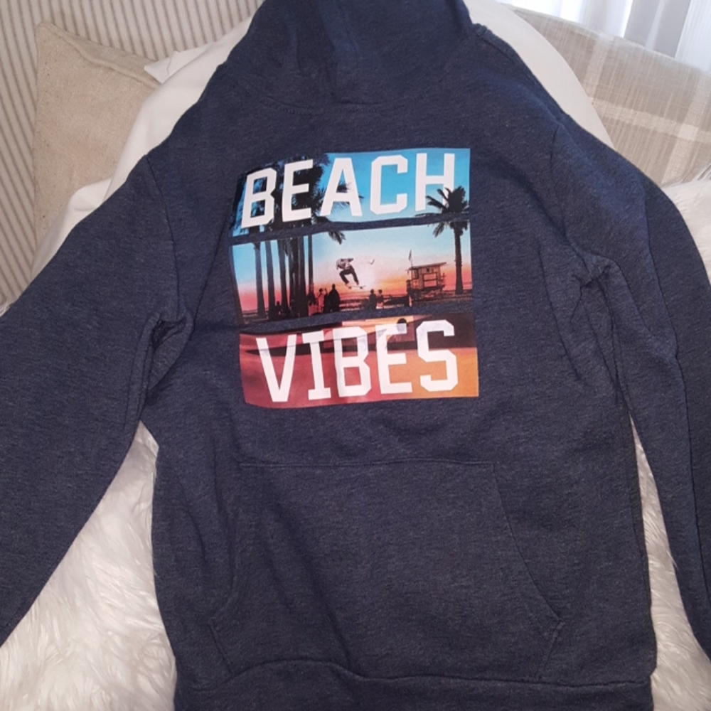 Boys blue hoodie